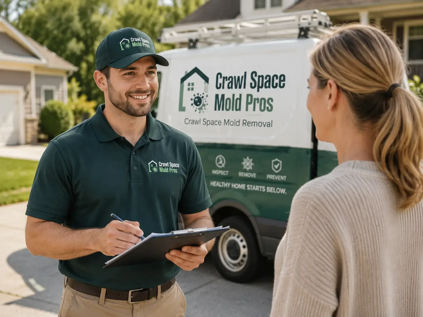 Crawl Space Mold Removal New Franken, WI FAQs